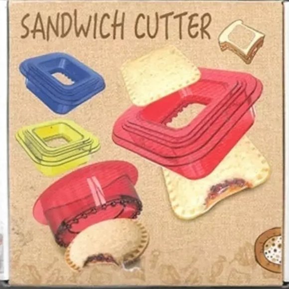 Tribe Glare Uncrustables Sandwich Maker - Sandwich Cutter for Kids - Picture 1 of 3